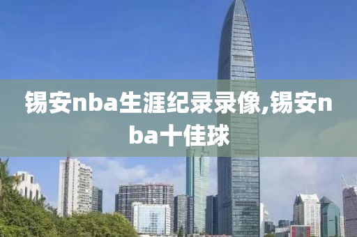 锡安nba生涯纪录录像,锡安nba十佳球