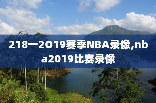 218一2O19赛季NBA录像,nba2019比赛录像